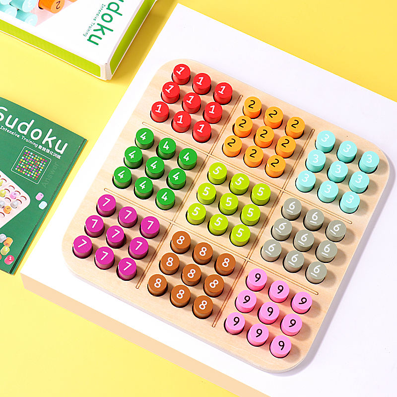 Educational Wooden Sudoku Board Game
