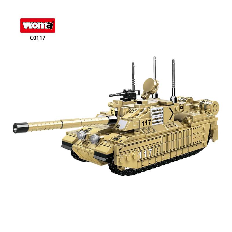 Assemble tank Building Block Brick Tanque De Guerra Juguete Set Toy tank for Kids