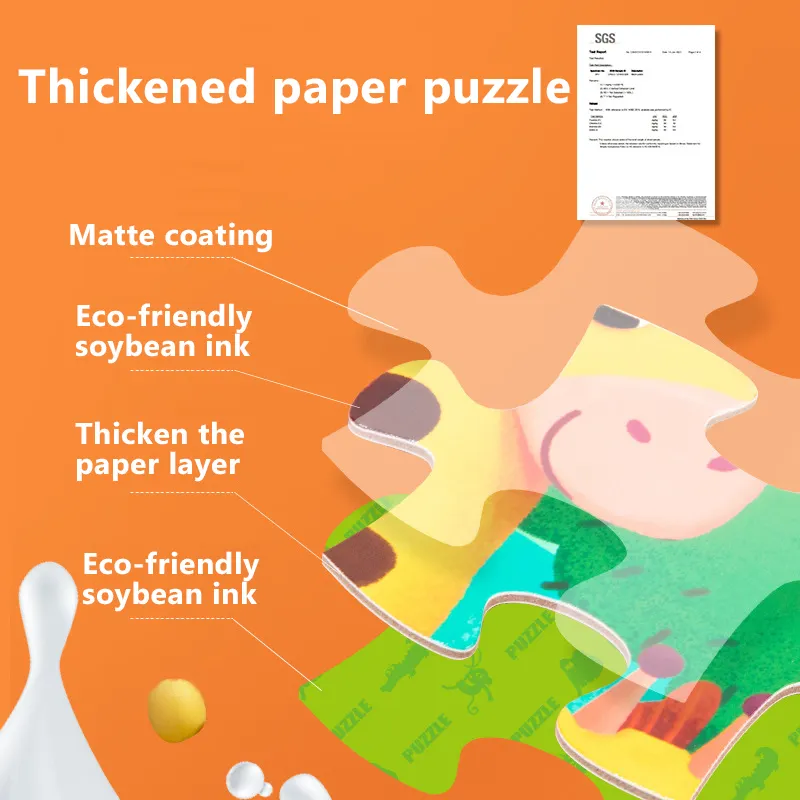 Wooden Jigsaw Puzzle - 24/48/60 PCS