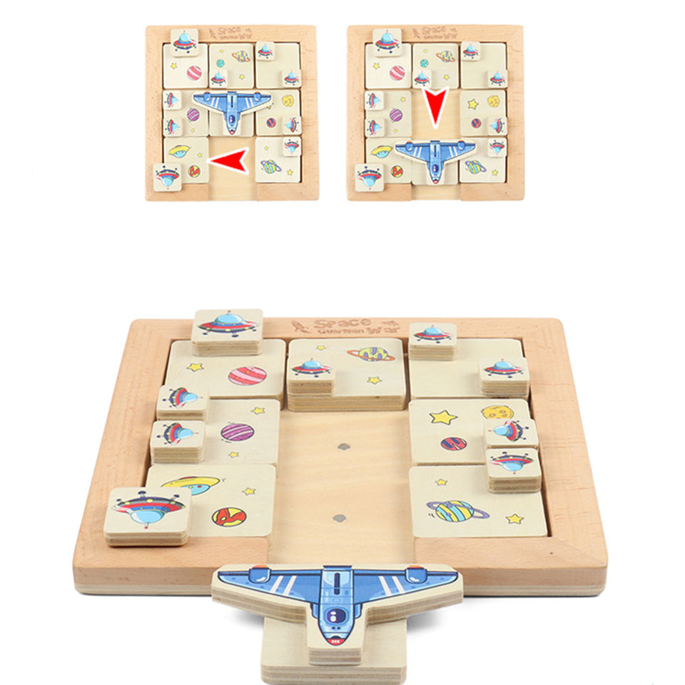 3D Space Guardian War Puzzle