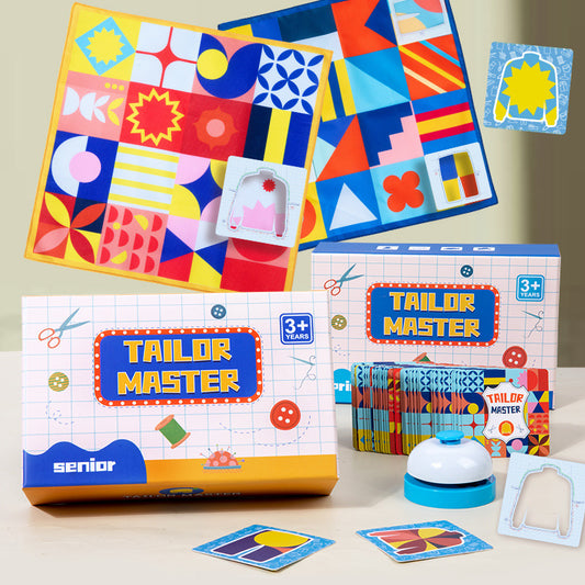 Montessori Tailor Master Game – DIY Color Matching & Dress-Up Learning Toy