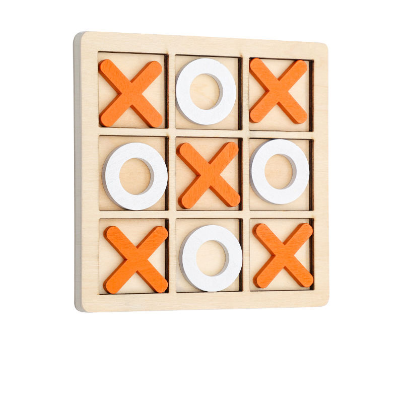 Wooden Tic Tae Toe 'XO' Toy