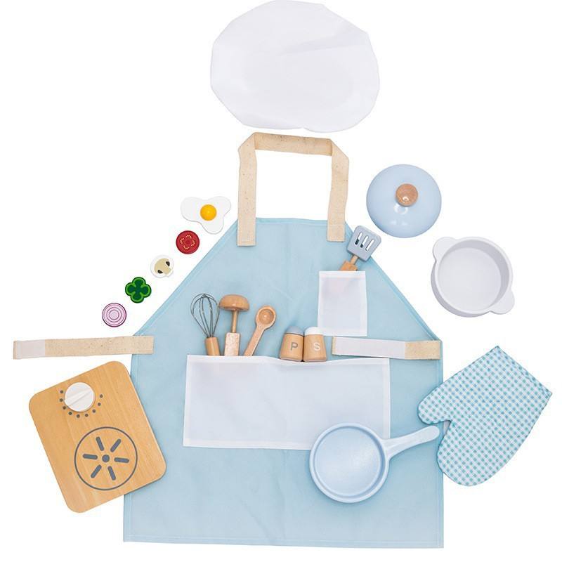 Wooden Food Cooking Kitchenware Set