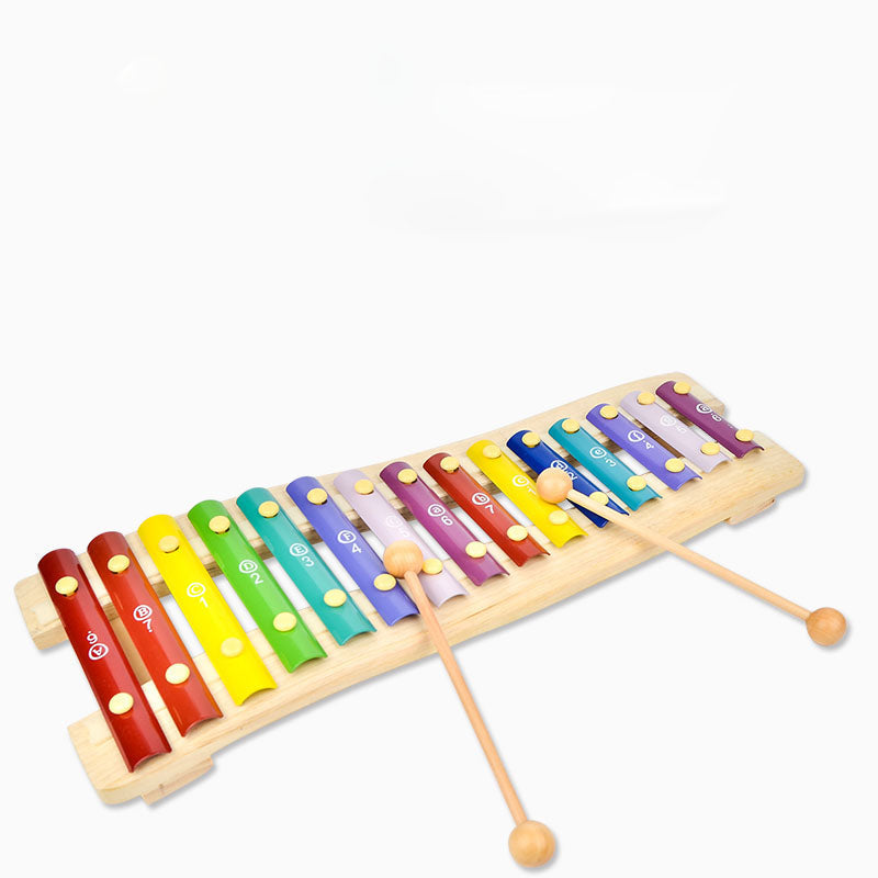 Wooden 15-tone Xylophone Music Toy