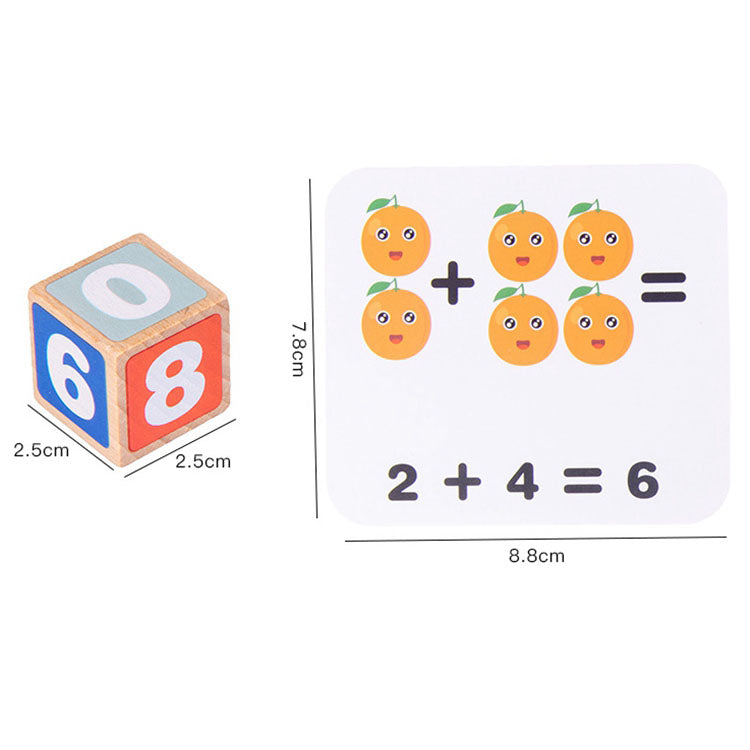 Educational Wooden Games - Number Counting Activities