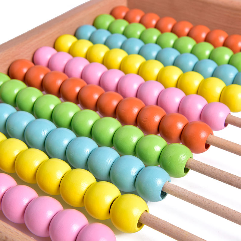 Wooden Abacus Math Learning Toy