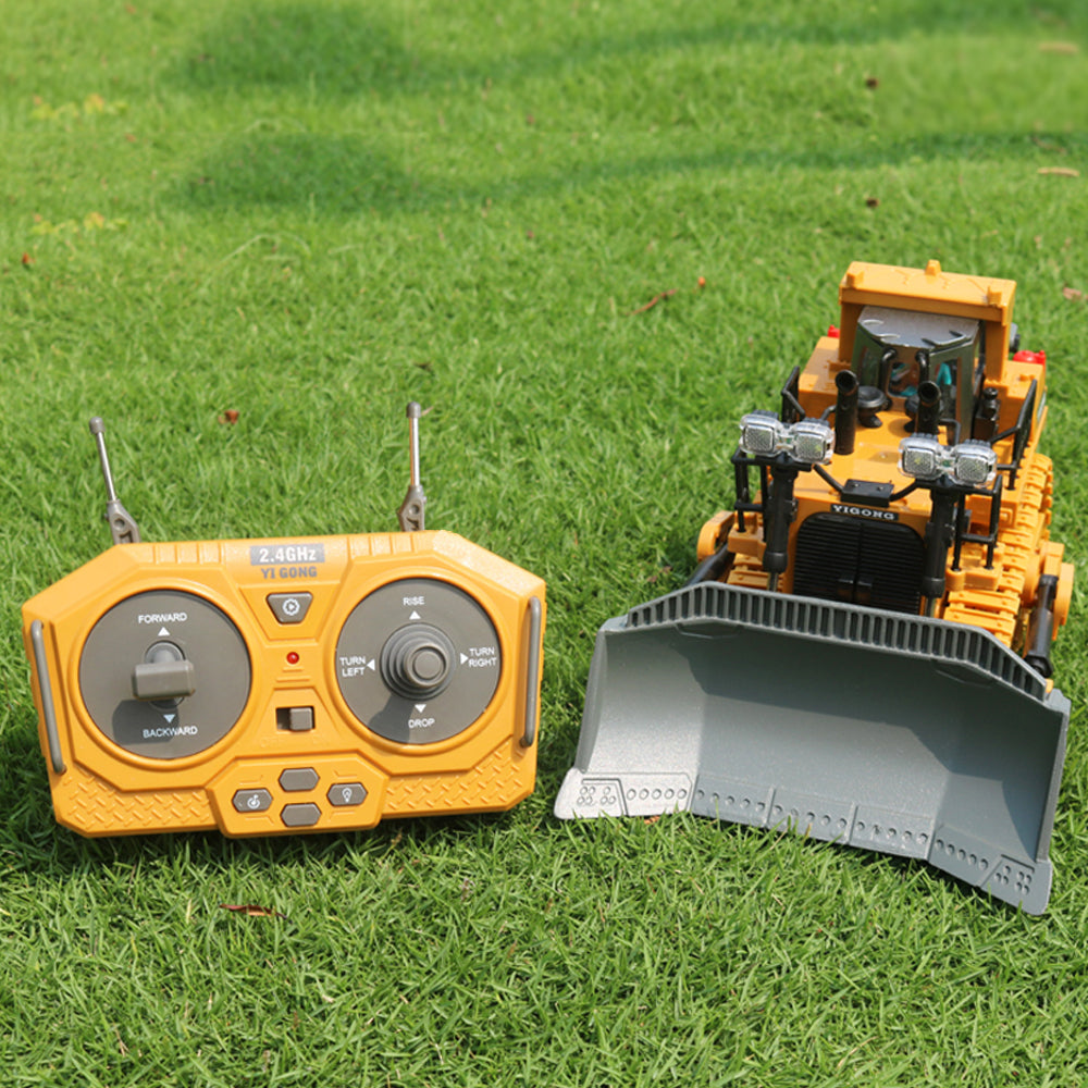 RC Loading Truck 9-Channel Remote Control Engineering Vehicle - Alloy Version