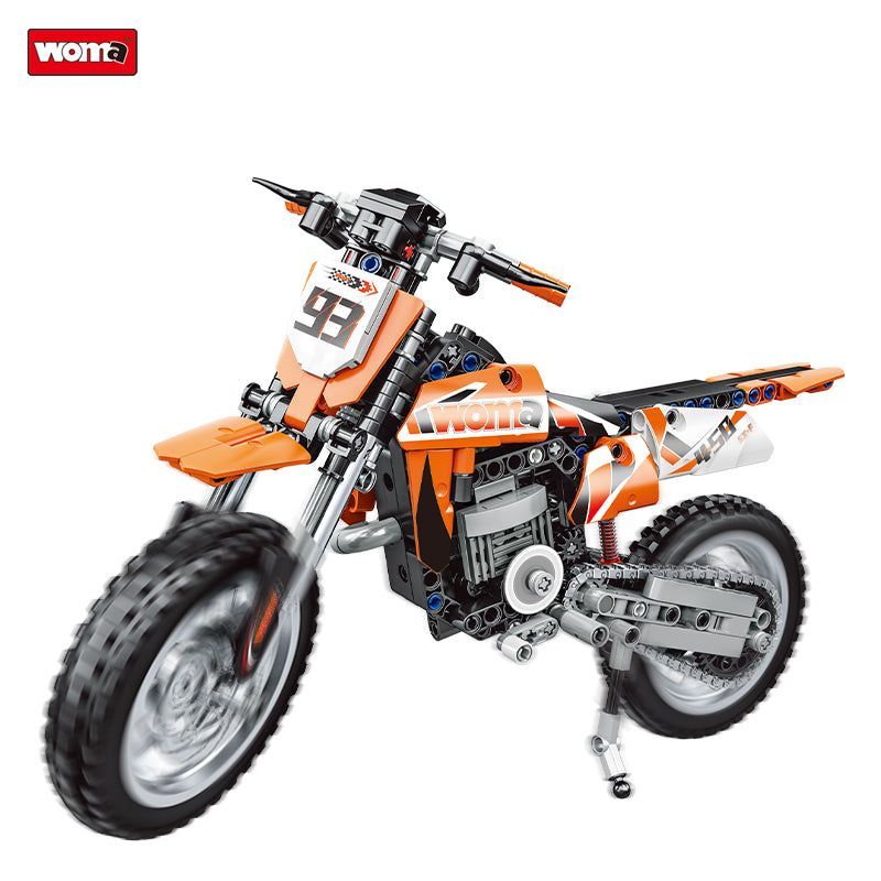 Technic Motorcycle Brick Building Blocks Motorcycle Model Toy