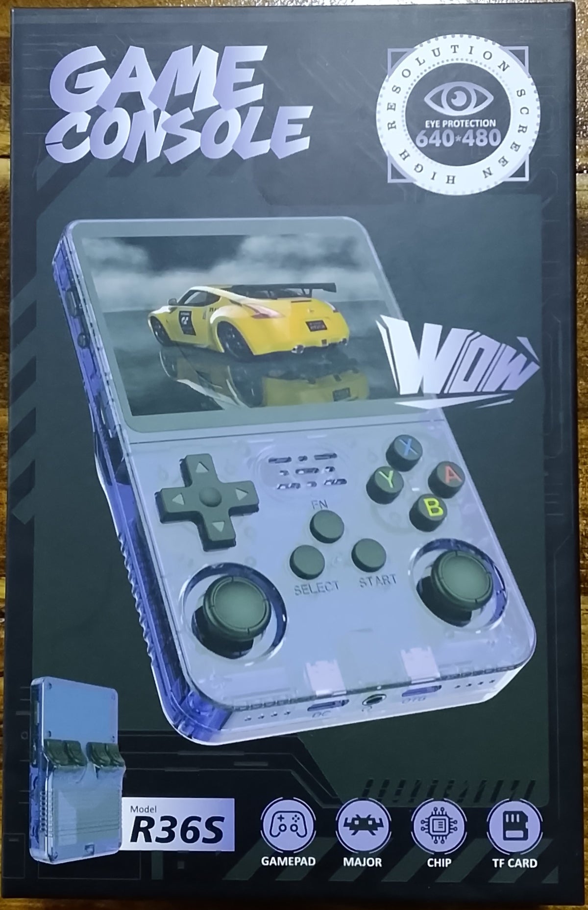 R36S Handheld Retro Game Console 3.5" IPS Screen With Wifi  - 44548 Games