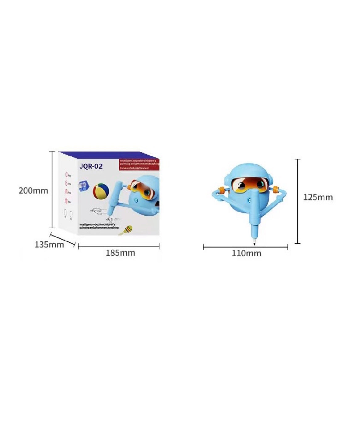 Intelligent Robot For Children's Painting Enlightenment