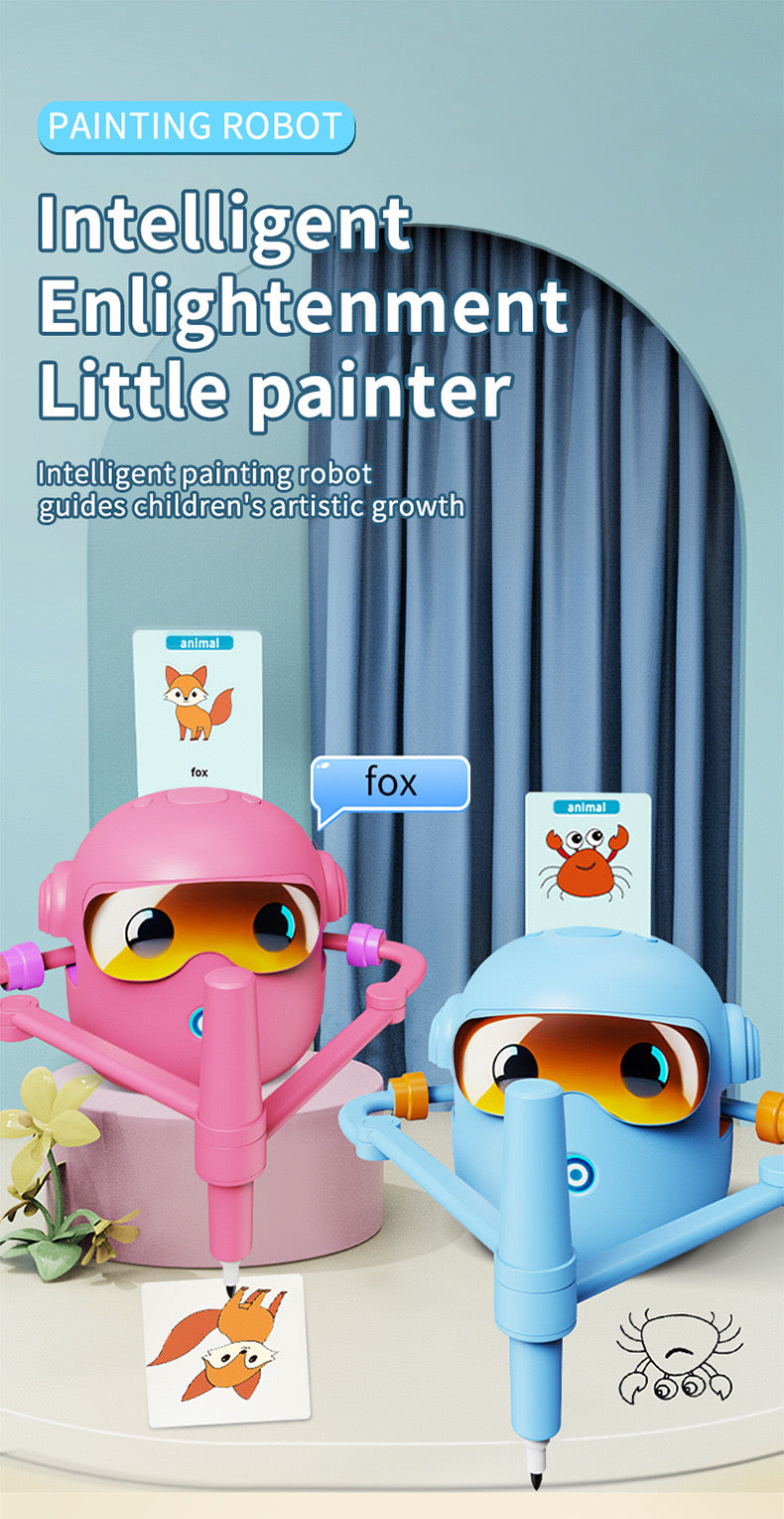 Intelligent Robot For Children's Painting Enlightenment