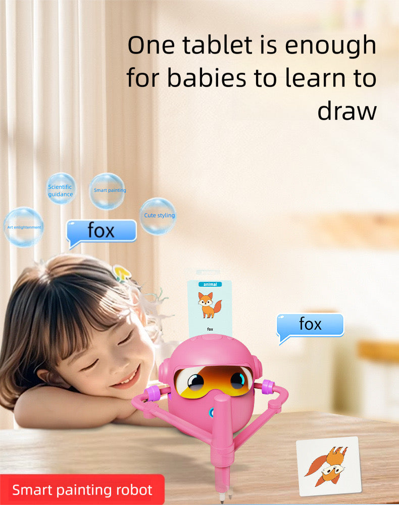 Intelligent Robot For Children's Painting Enlightenment