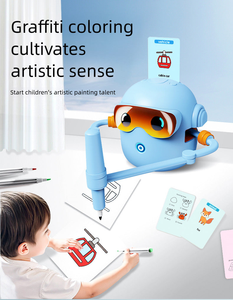 Intelligent Robot For Children's Painting Enlightenment