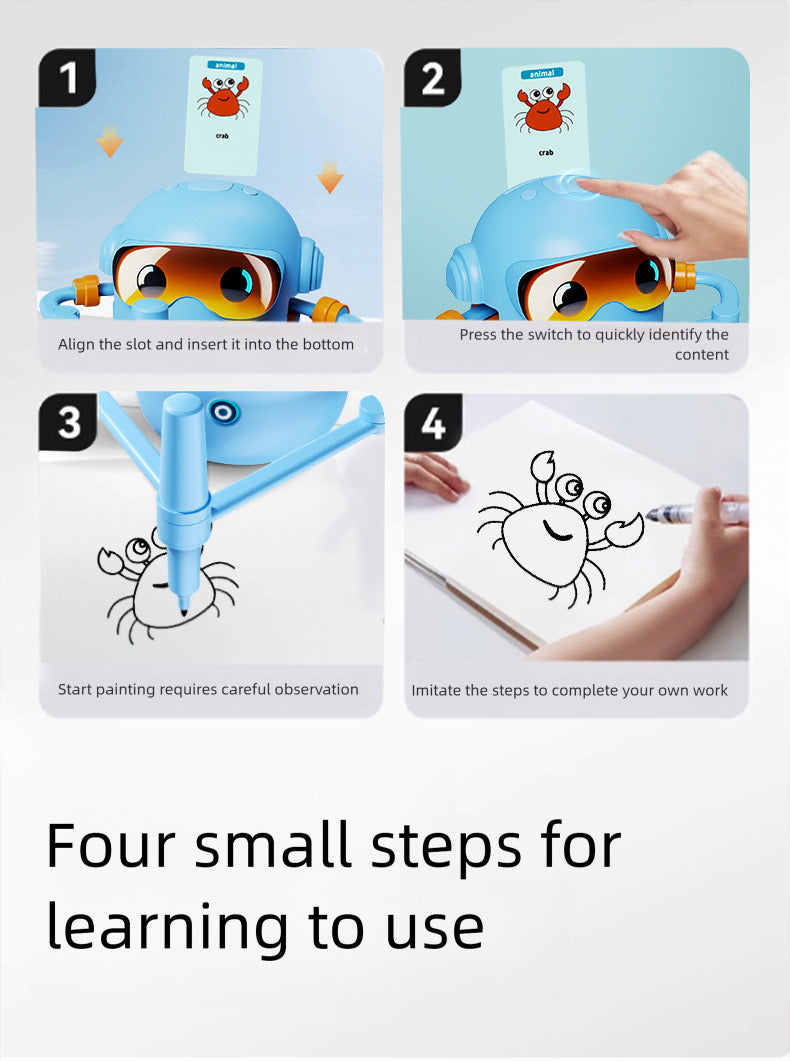 Intelligent Robot For Children's Painting Enlightenment