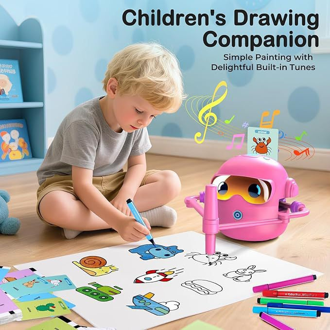 Intelligent Robot For Children's Painting Enlightenment