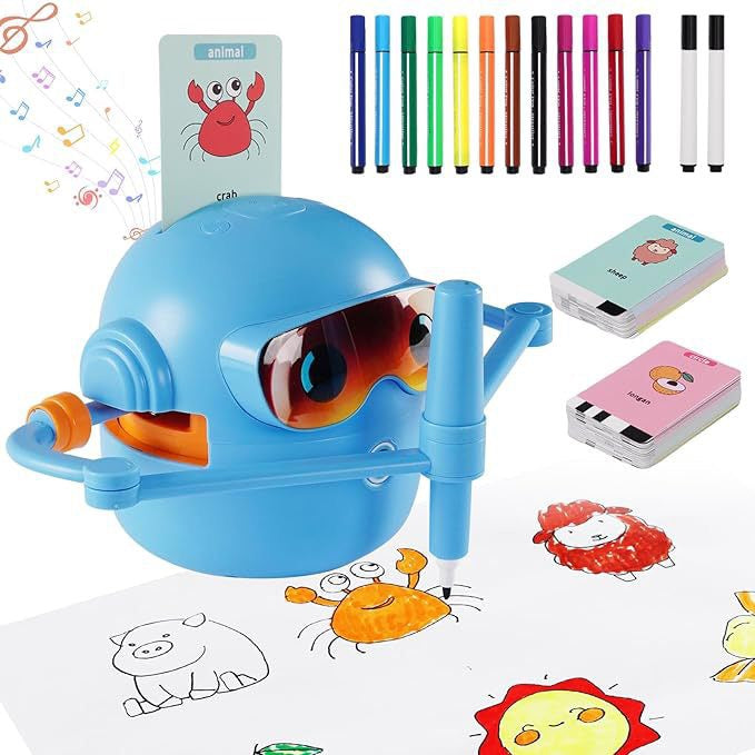 Intelligent Robot For Children's Painting Enlightenment