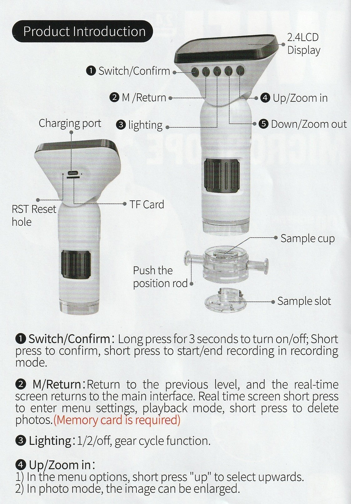 Digital Microscope for Kids & Students