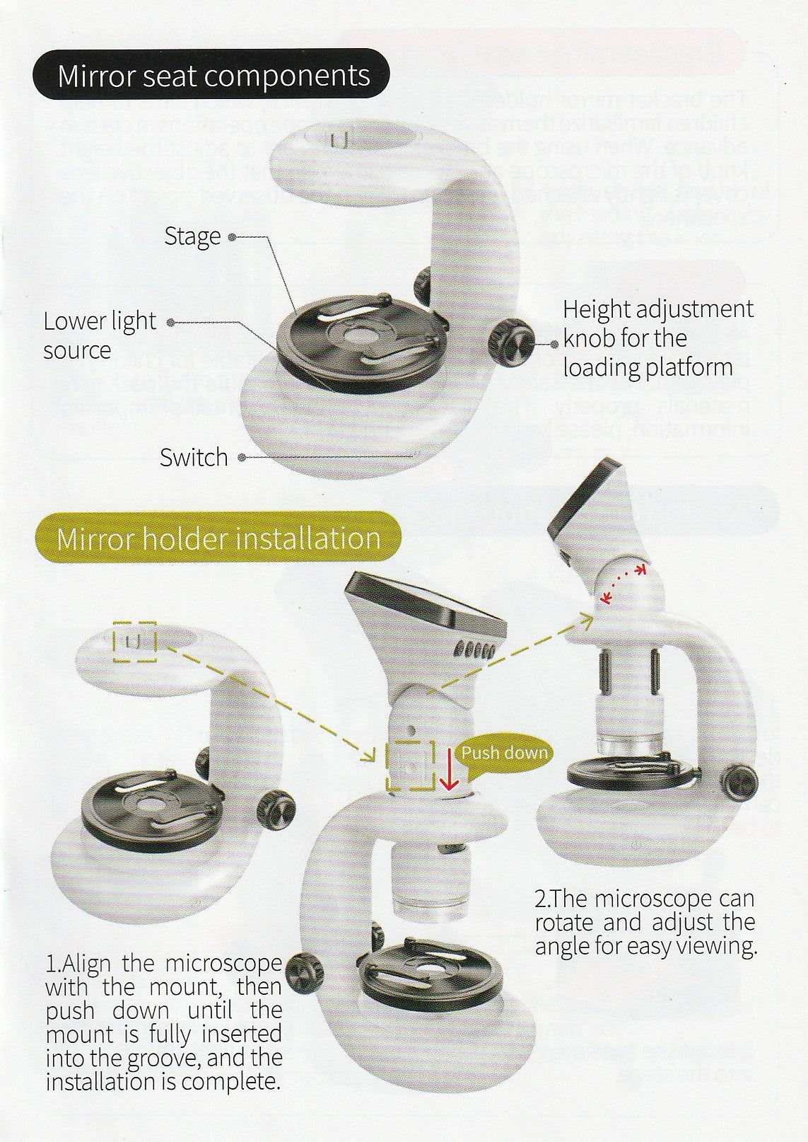 Digital Microscope for Kids & Students