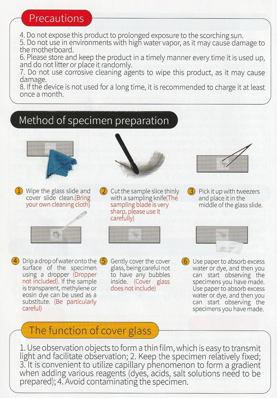Digital Microscope for Kids & Students