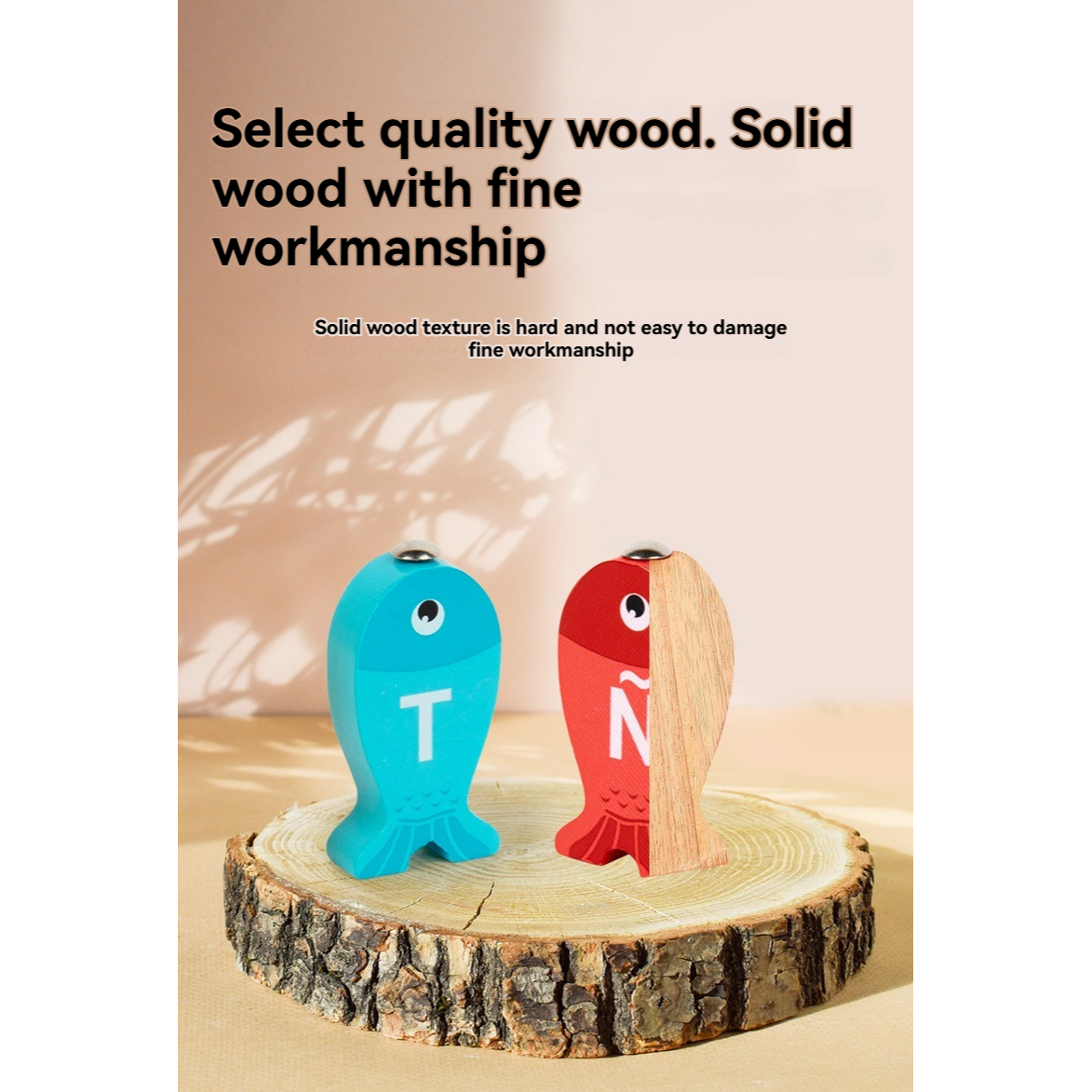 3-in-1 Montessori Fishing Toy – Alphabet, Numbers & Matching Wooden Game
