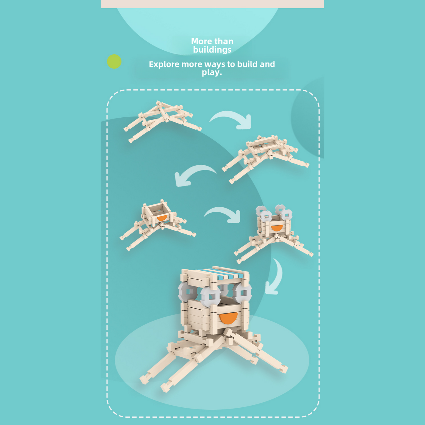 Architect Building Blocks – Wooden House Puzzle Game for Kids