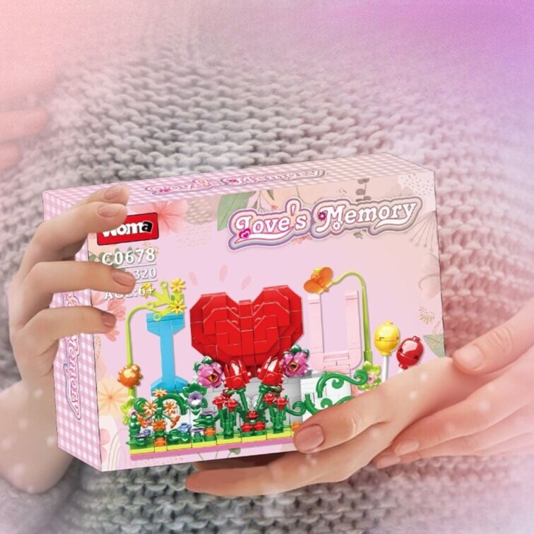 The 'I Love You' Building Blocks Set Toy