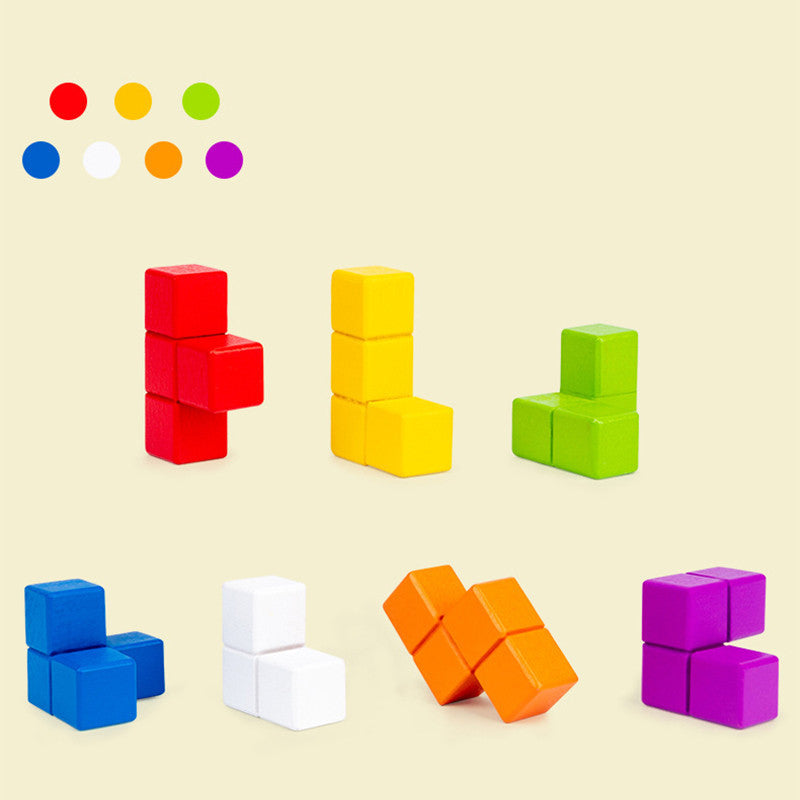 3D Master Wooden Building Blocks