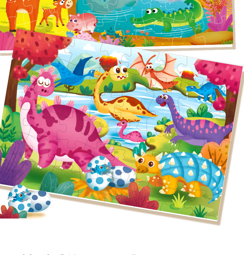 Wooden Jigsaw Puzzle - 24/48/60 PCS