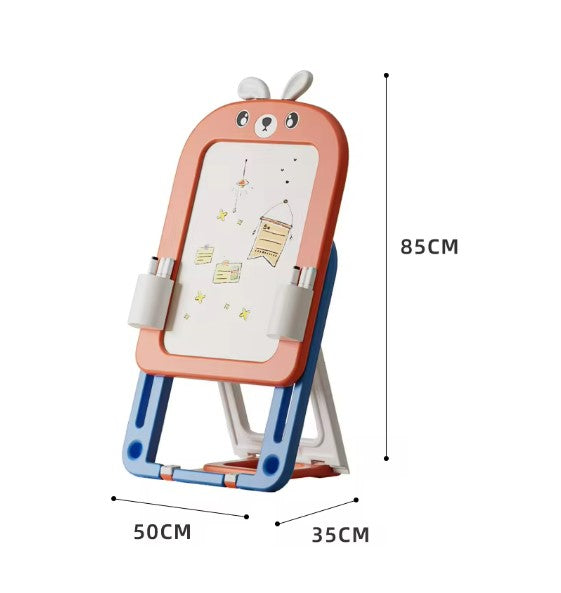 Mini Magnetic Two-sided Foldable Board with a Rabbit Chair