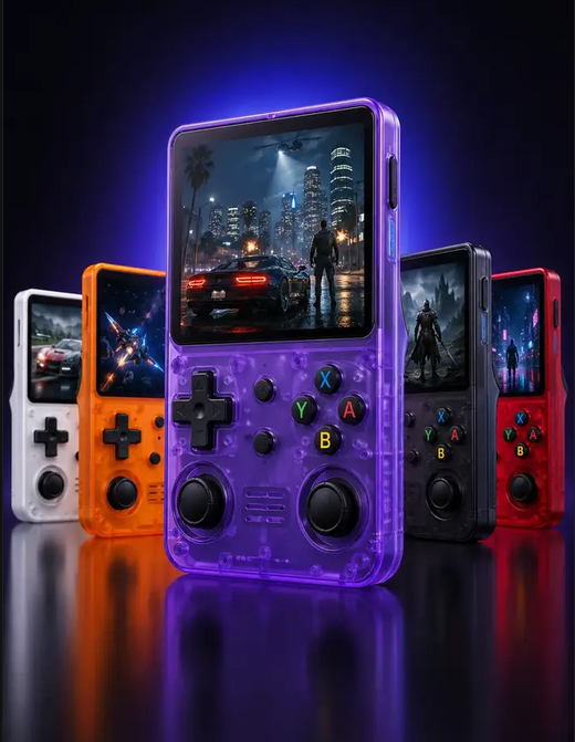 R36S Handheld Retro Game Console 3.5" IPS Screen With Wifi  - 44548 Games