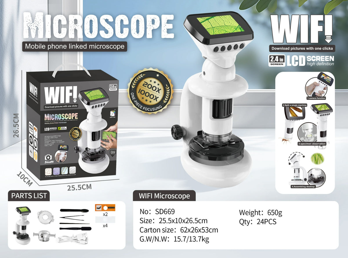 Digital Microscope for Kids & Students