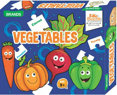 Vegetables Educational Puzzle