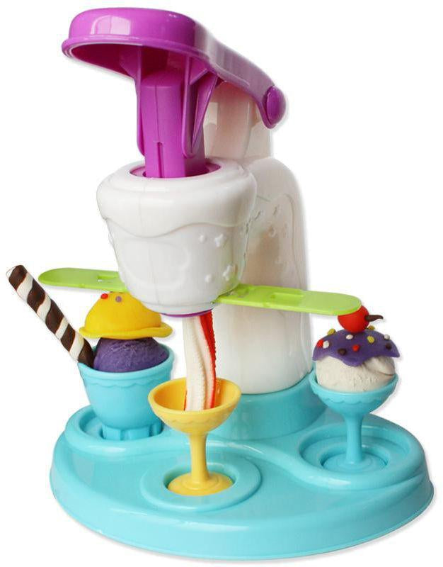 Ice Cream and Fast Food Center Dough Playset