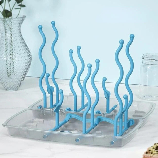 Baby Feeding Bottle Storage Shelf: Milk Bottle Storage Rack