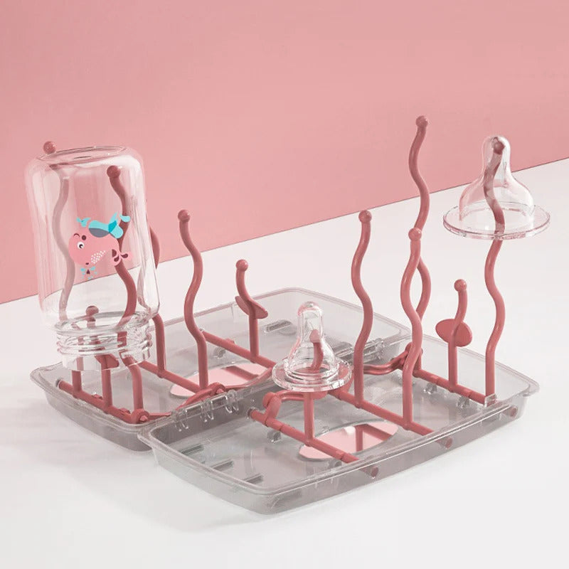 Baby Feeding Bottle Storage Shelf: Milk Bottle Storage Rack