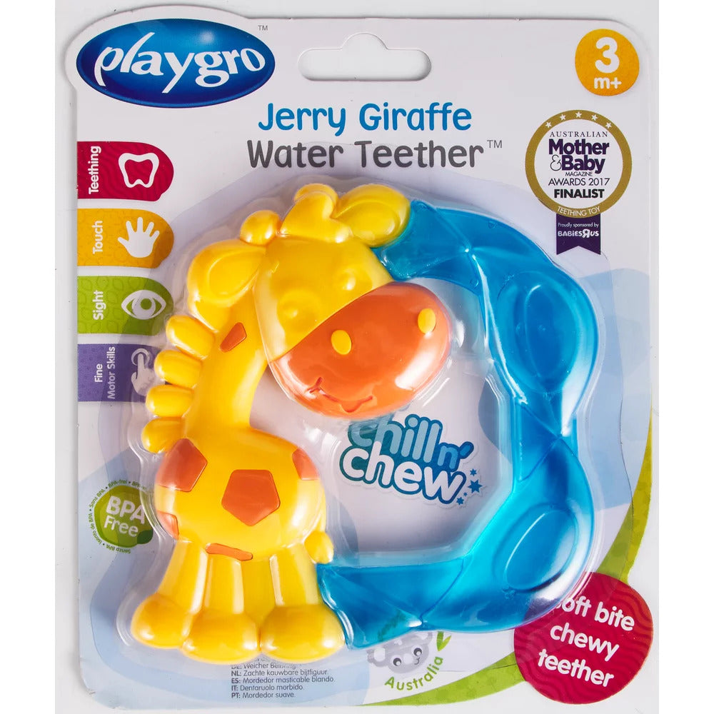 Playgro Jerry Giraffe Water Teether 3m+