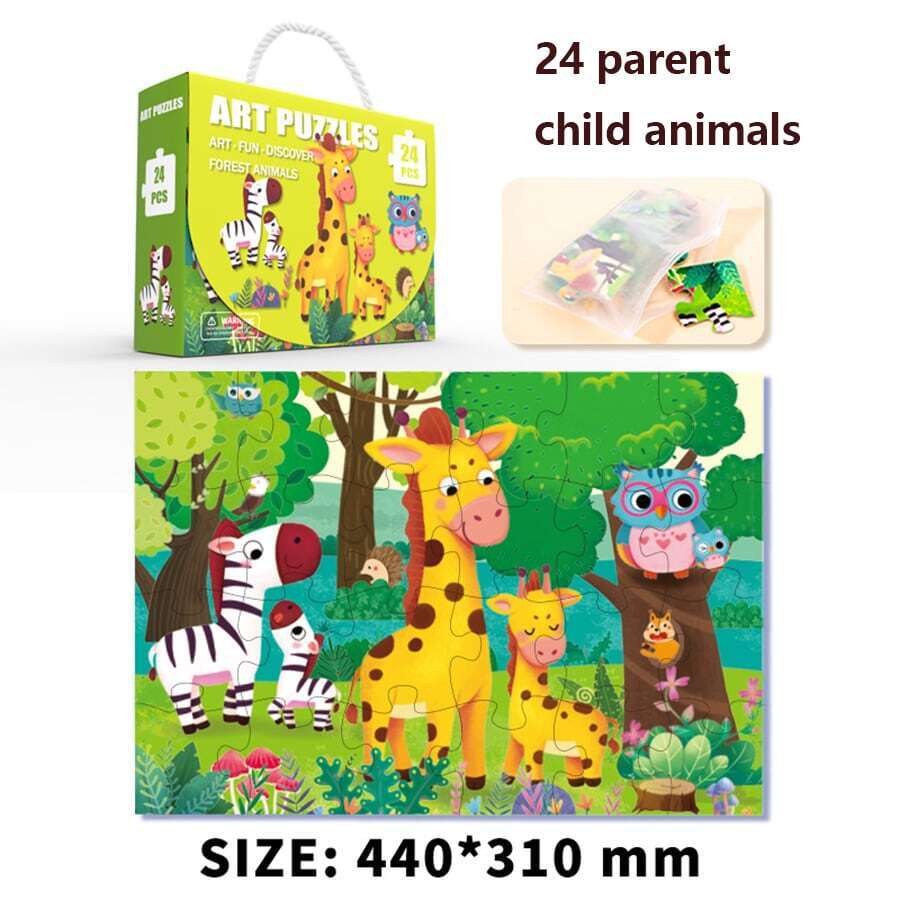 Wooden Jigsaw Puzzle - 24/48/60 PCS