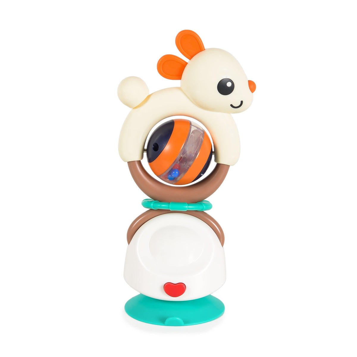 2-in-1 High Chair Toys & Baby Rattle