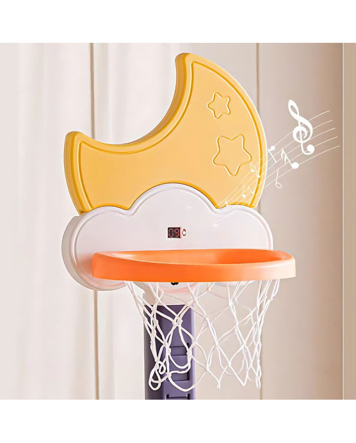 4-in-1  Basketball Hoop, Soccer Goal, Golf Game, and Ring Toss Sports Activity Set
