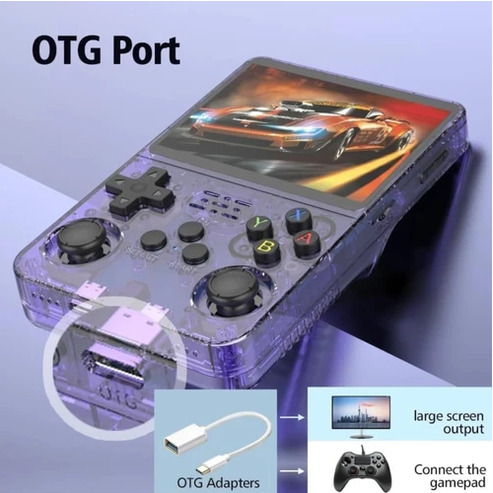 R36S Handheld Retro Game Console 3.5" IPS Screen With Wifi  - 44548 Games