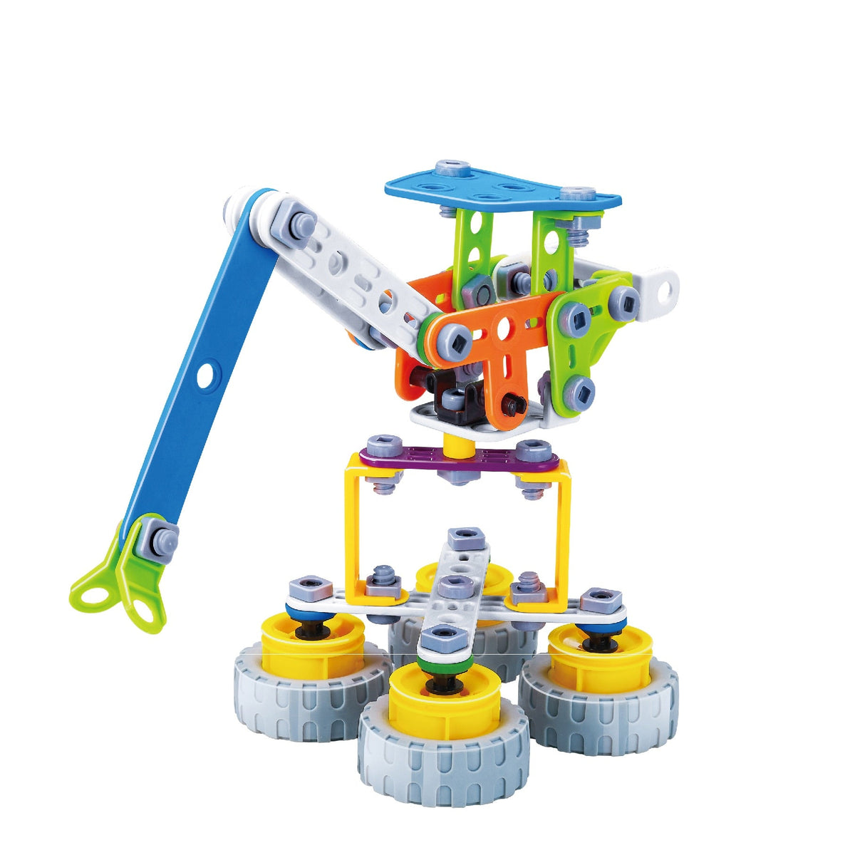 Steam 10-in-1 Self-assembly Car Educational Constructor Toy - 167 PCS
